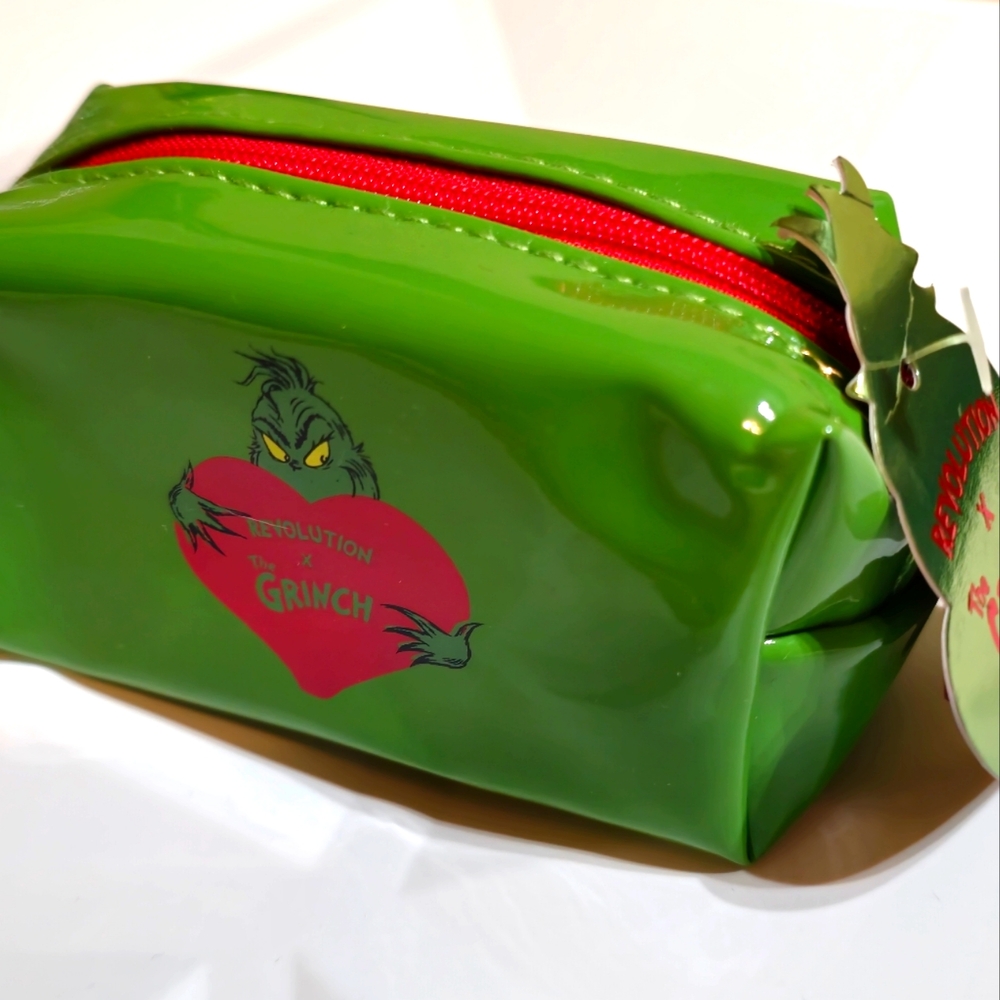 Dr. Seuss Green Grinch Mini Cosmetic Bags